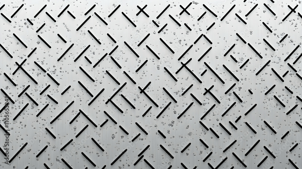 Poster abstract metallic texture with diagonal lines
