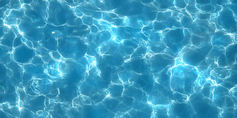 Abstract Blue Water Surface Texture Background