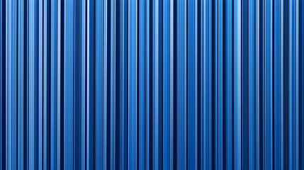 Obraz premium Abstract Blue Vertical Stripes Background Illustration, Digital Art Design for Websites or Presentations
