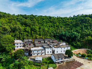 A small mountain village in Fengkai County, Zhaoqing, Guangdong