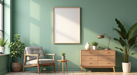 interior of a room with a sofa