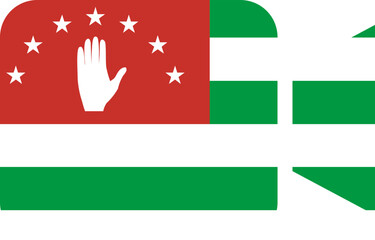 Abkhazia flag on Video Call