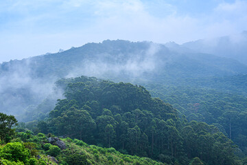 landscape with clouds