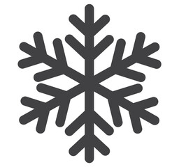 snowflake on a white background