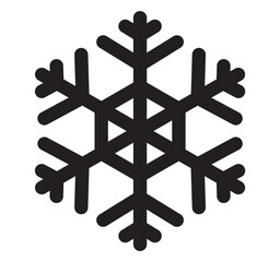 christmas snowflake on white background