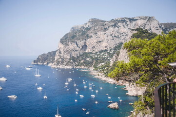 view of the island of Capri