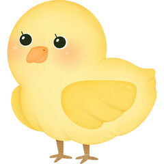 Happy Farm Cute chicken illustrations