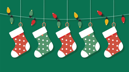 Seamless festive holiday background pattern with colorful Christmas ornaments