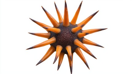 Vibrant Radial Floral Explosion of Energy and Dynamism in Abstract Art