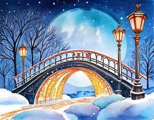 bridge over the river