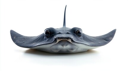 Fototapeta premium Peculiar Underwater Creature with Striking Features in Close up Portrait