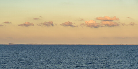 Tranquil Sunset Over the Ocean