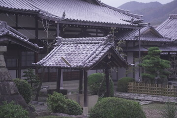 岐阜県　美濃和紙アートの風景