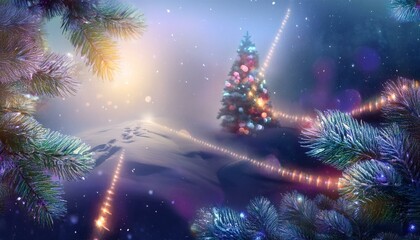 christmas tree and stars