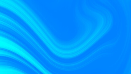Abstract Blue Swirling Waves: A Vibrant Digital Artwork