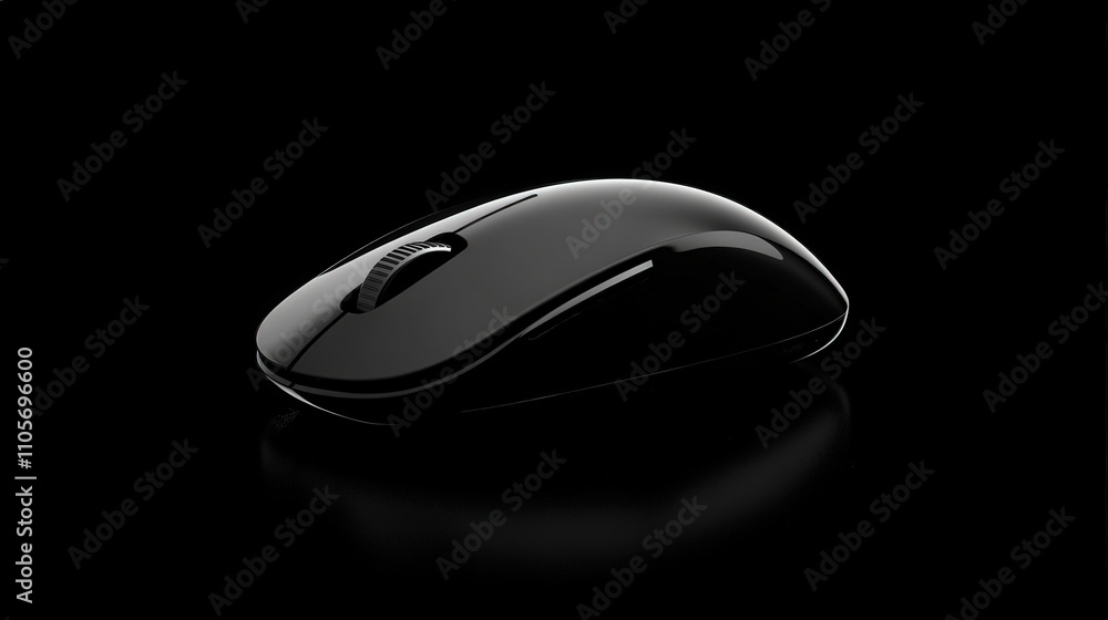 Poster a mini mouse designed for portability, perfect for users with limited desk space or for those on the