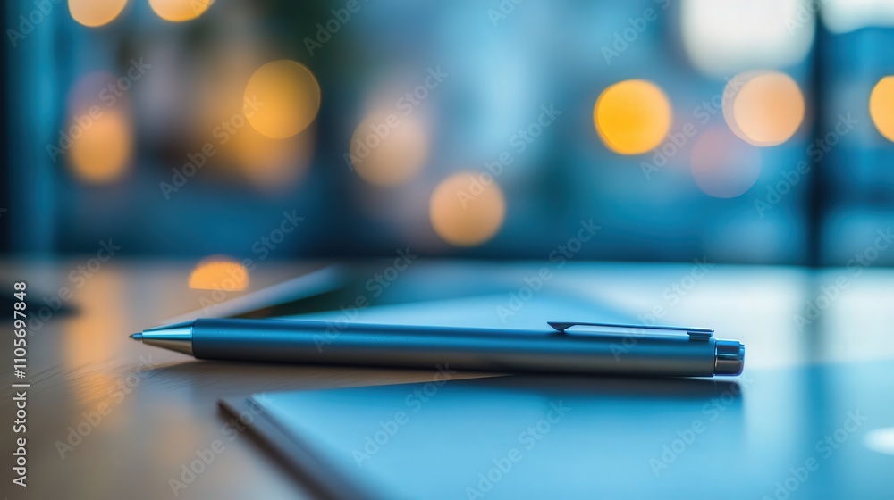 Poster a modern stylus pen designed for touchscreen devices, offering a smooth and responsive touch for not
