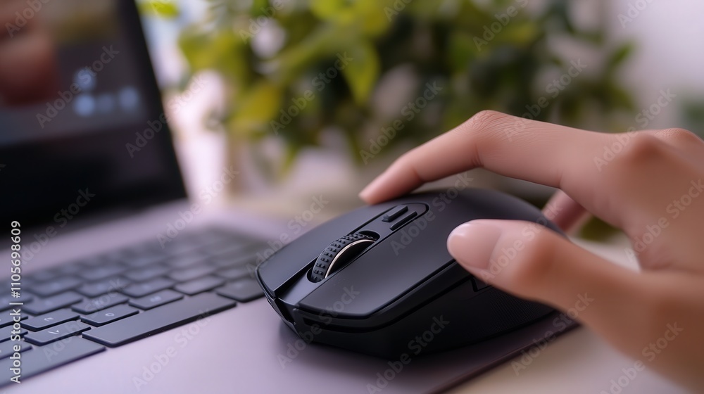 Aufkleber a mouse with adjustable dpi settings for precise control over movement speed. ideal for both general