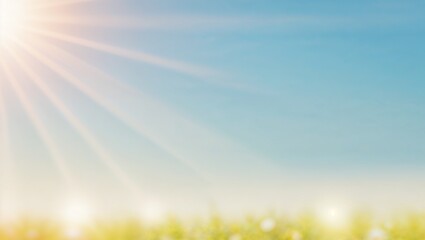 Obraz premium Breezy Blue: A Fresh Spring Day