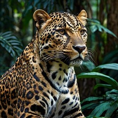 Obraz premium close up of a jaguar