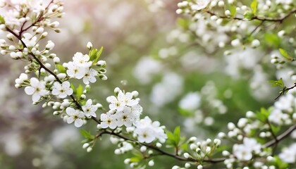 Obraz premium A vivid spring bloom scene with serene natural beauty