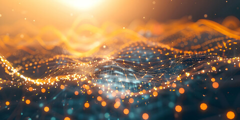 Futuristic Digital Technology Background