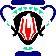 Autonomous Region Of Bougainville flag on Victory bag