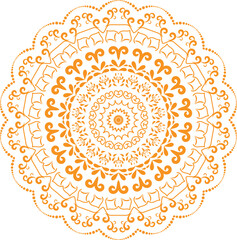 Mandala pattern art background 16 Vector.
