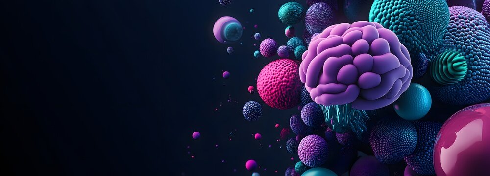 a abstract purple technology background - Powered by Adobe