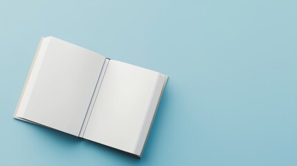 Prepare the front and back cover templates for a 3D white book mockup.