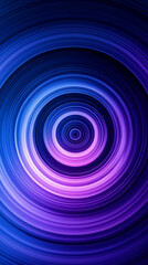 Fototapeta premium Spirals of deep blue and radiant purple intertwine in a mesmerizing dance, creating an enchanting visual experience that captivates the senses.