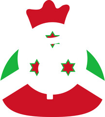 Burundi Flag On Camra Icon