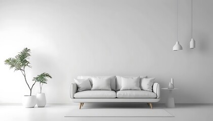 modern design of living room