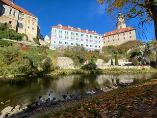 view of the town(Cesky Krumlov, Czech Republic)