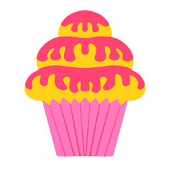 Illustration birthday decoration