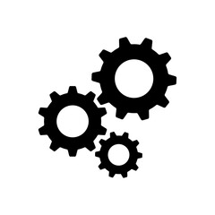 Gear icon. Setting symbol. Cogwheel Transparent background. gear PNG	