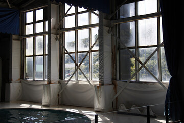 old abandoned building