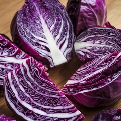 Obraz premium red cabbage