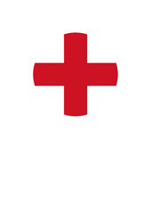 England flag on badge bag