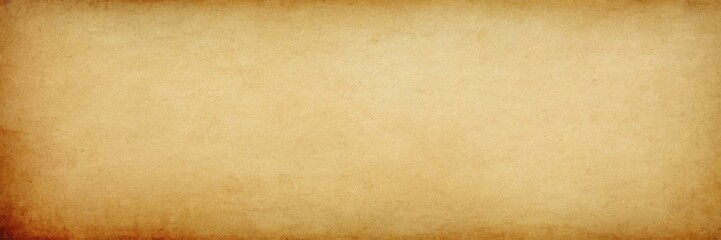 Obraz premium a rectangular background with a vintage or aged paper appearance. It has a gradient of light brown to darker brown towards the edges, giving it an old, worn look