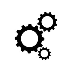 Gear icon. Setting symbol. Cogwheel Transparent background. gear PNG	