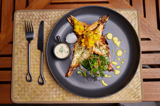 Tandoori Jhinga Prawns