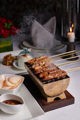 Chicken sate Beef Sate