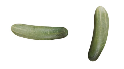 cucumber isolated on white background