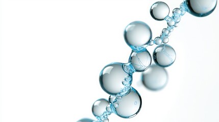 Minimalist blueprint of a hydrogen car interwoven with glowing network connections on a white background