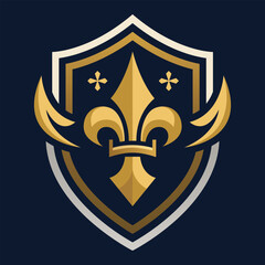 Obraz premium Shield logo. Security logo. Shield logo sign. Protection, safety logo.