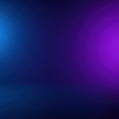 Obraz premium Moody and atmospheric gradient background in dark blues and purples, ideal for creating a sense of depth and dimensionality , blues, gradient, dark