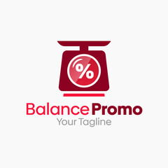 Balance Promo Logo Design Template. Good for Business, Agency, Community and Organization. 