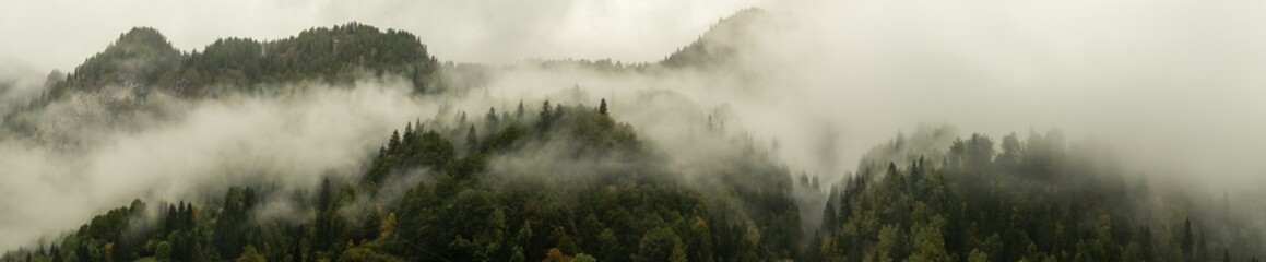 Autumn's Embrace: Panoramic View of Dolomiti Majesty