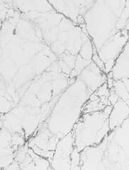 Obraz premium Beautiful white marble texture with delicate grey veins and crystal details, smooth, intricate, clean